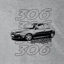Peugeot 306 póló (B_Szürke)