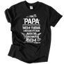 Ha Papa nem tudja megjavítani póló (Fekete)