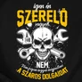 Igen, szerelő vagyok póló (B_Fekete)