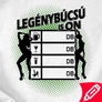 Legénybúcsú IS ON férfi póló (B_Fehér)