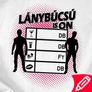 Lánybúcsú IS ON női póló (B_fehér)