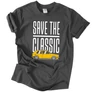 Save the Golf férfi póló (Grafit)