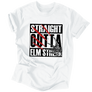 Kép 5/6 - Straight outta Elm street - férfi póló (Fehér)
