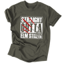Kép 3/6 - Straight outta Elm street - férfi póló (Grafit)