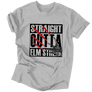 Kép 4/6 - Straight outta Elm street - férfi póló (Szürke)