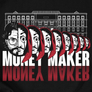 Kép 2/3 - Money maker férfi póló (B_Fekete)