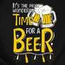 Time for a Beer férfi póló (B_fekete)