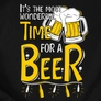 Kép 2/6 - Time for a Beer férfi póló (B_fekete)