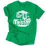 Grillmester férfi póló (Zöld)