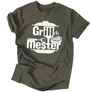 Grillmester férfi póló (Grafitszürke)