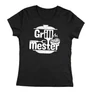 Grillmester - női póló (Fekete)