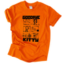 Kép 8/9 - Goodbye Kitty póló (Narancs)