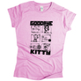 Kép 10/10 - Goodbye Kitty női póló (Világos rózsaszín)