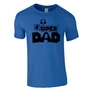 Super Dad férfi póló (királykék)
