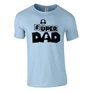 Super Dad férfi póló (világoskék)