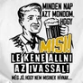 Nem vagyok Misi férfi póló (B_feher)
