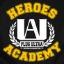 Heroes Academy póló (B_Fekete)