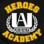 Kép 2/7 - Heroes Academy póló (B_Fekete)