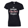 Kép 3/4 - Professional fangirl női póló (Black Pink))