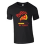 PIZZA PÓLÓ (Fekete)