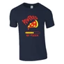 Pizza póló (Sötétkék)