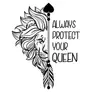 Kép 2/9 - Always protect your queen póló (B_Fehér)