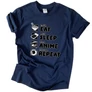 Eat sleep anime repeat póló (Sötétkék)
