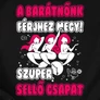 Sellő csapat - lánybúcsús póló szett (B_fekete)