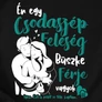 Csodaszép feleség büszke férje vagyok póló (B_Fekete)