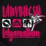 Lánybúcsú party folyamatba női póló (B_Fekete)