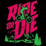 Ride Or Die férfi póló (Fekete)