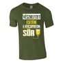 A vércsoportom sör póló (military)
