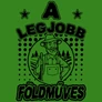A legjobb földműves férfi póló (B_zöld)