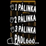 Pálina-padló női póló  (B_Fekete)