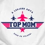 TOP DAD - TOP MOM páros szett (B_fehér_n)
