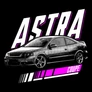 G Astra Coupe Női póló (fekete)