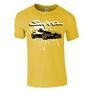 Kép 6/8 - SUPRA SPLASH férfi póló (citromsárga)