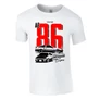 TRUENO AE 86 férfi póló (fehér)