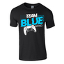Kép 1/6 - TEAM BLUE PS férfi póló (fekete)