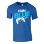 TEAM BLUE PS férfi póló (királykék)