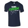 TEAM GREEN XBOX férfi  póló (sötétkék)