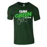 TEAM GREEN XBOX férfi póló (sötétzöld)
