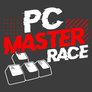 Kép 2/6 - PC MASTER RACE férfi póló (grafit)