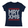 Kép 4/4 - MRY XMS (RUN DMC) női póló (sötétkék)