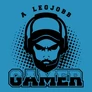 LEGJOBB GAMER férfi póló (türkiz)