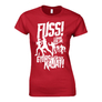 Kép 13/14 - &quot;FUSS - A zombik utálják a gyors kaját&quot; póló (Piros)