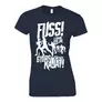 Kép 1/14 - "FUSS - A zombik utálják a gyors kaját" póló (sötétkék)