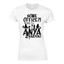 Home office? Anya vagyok! női póló (Fehér)