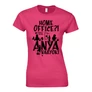 Home office? Anya vagyok! női póló (Rózsaszín)