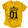 Kép 13/16 - KING 01 (RD) férfi póló (citrom)